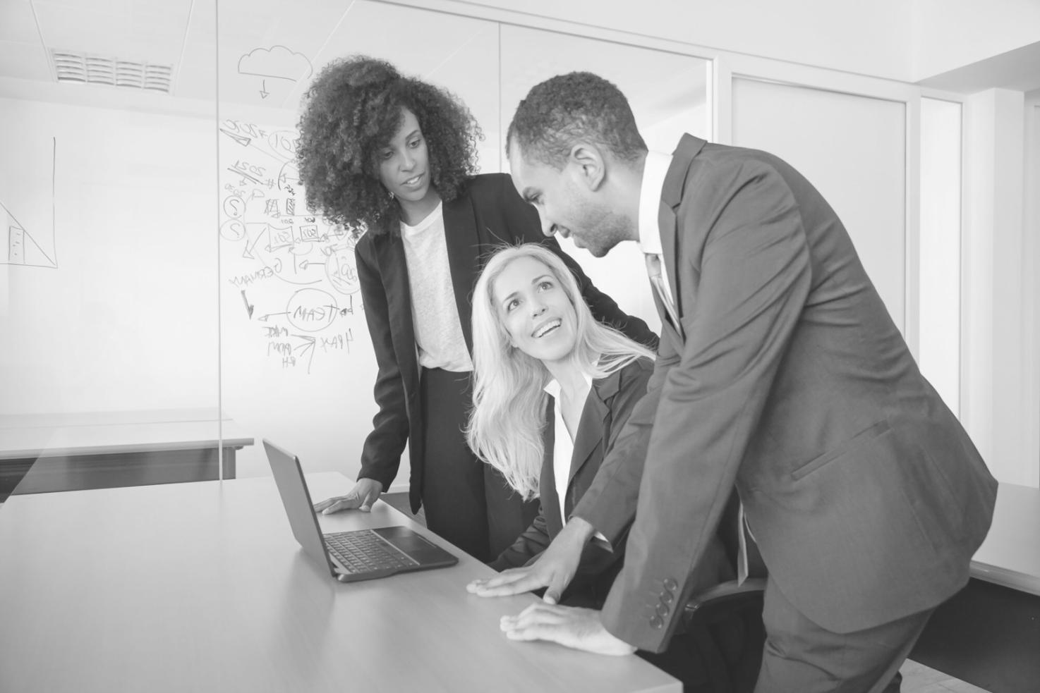 Persönliche Beratungssituation in unserem Büro
