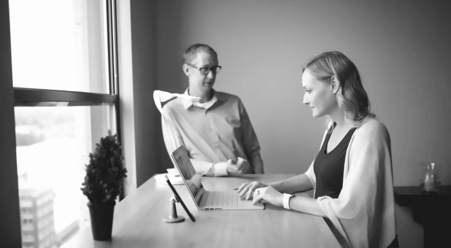 Modernes Beratungsumfeld für Finanzgespräche